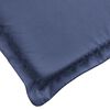 vidaXL Sun Lounger Cushion Navy Blue Oxford Fabric