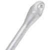 vidaXL Folding Anchor Silver 4 kg Hot Dip Galvanized Cast Iron
