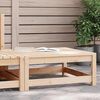 vidaXL Garden Footstool 70x70x30 cm Solid Wood Pine