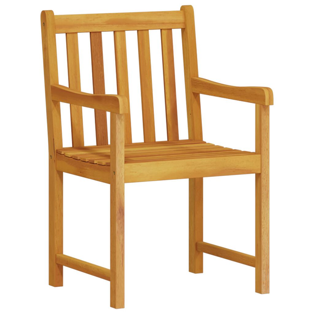 vidaXL 5 Piece Garden Dining Set Solid Wood Acacia