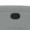 vidaXL Recliner Chair Light Grey Fabric