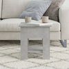 vidaXL Coffee Table Concrete Grey 40x40x42 cm Engineered Wood
