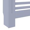 vidaXL MDF Radiator Cover Grey 78 cm