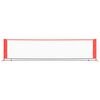 vidaXL Tennis Net Black and Red 400x100x87 cm Polyester