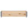 vidaXL Garden Planter 100x50 cm Solid Pine Wood