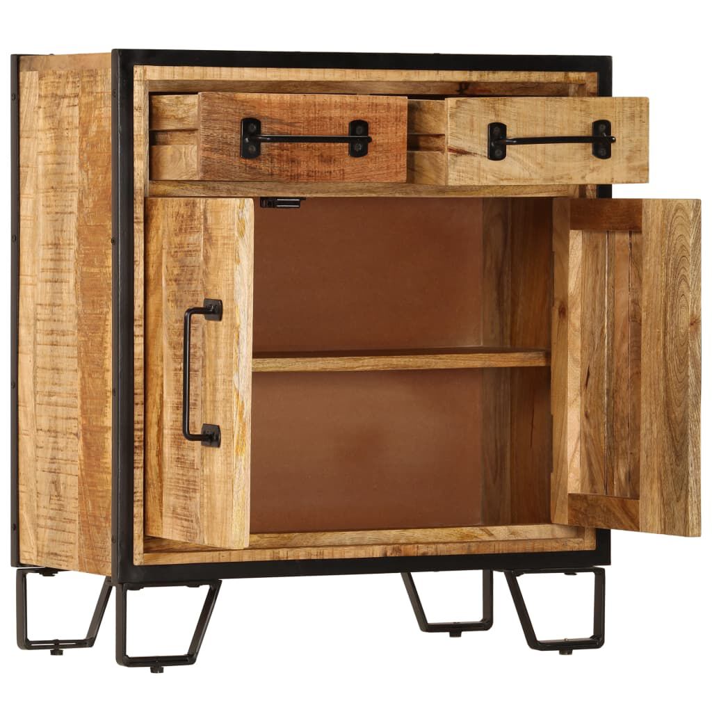 vidaXL Sideboard 65x30x70 cm Solid Mango Wood