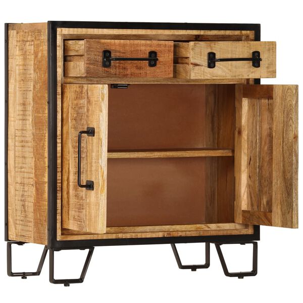 vidaXL Sideboard 65x30x70 cm Solid Mango Wood