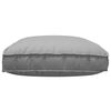 vidaXL Cushion Grey 120 x 80 x 12 cm Oxford Fabric