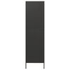 vidaXL Wardrobe Anthracite 90x50x180 cm Steel