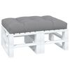 vidaXL Pallet Cushion 120x80x12 cm Grey Fabric