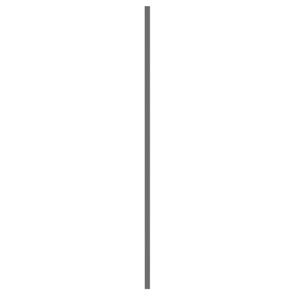vidaXL Roof Panels 12 pcs Galvanised Steel Grey 60x45 cm
