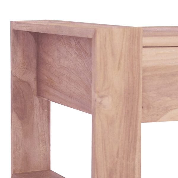 vidaXL Coffee Table 110x60x40 cm Solid Teak Wood