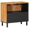 vidaXL Bathroom Sink Cabinet Brown 62 x 33 x 58 cm Solid Acacia wood