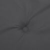 vidaXL Garden Bench Cushion Melange Anthracite 150x50x7 cm Fabric