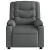 vidaXL Massage Recliner Chair Dark Grey Fabric