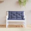 vidaXL Garden Bench Cushions 2 pcs Navy Blue 100x50x7 cm Oxford Fabric