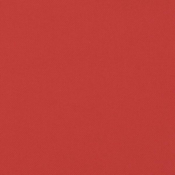 vidaXL Pallet Cushion Red 50x50x12 cm Fabric