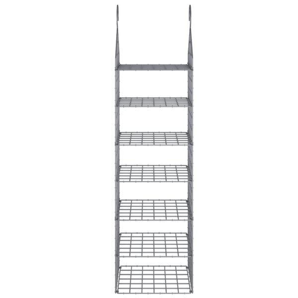 vidaXL Hanging Closet Organiser with 7 Shelves