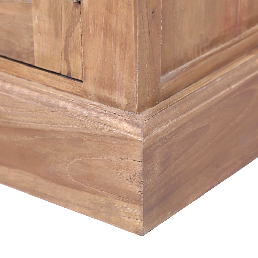vidaXL Side Cabinet 65x30x75 cm Solid Teak