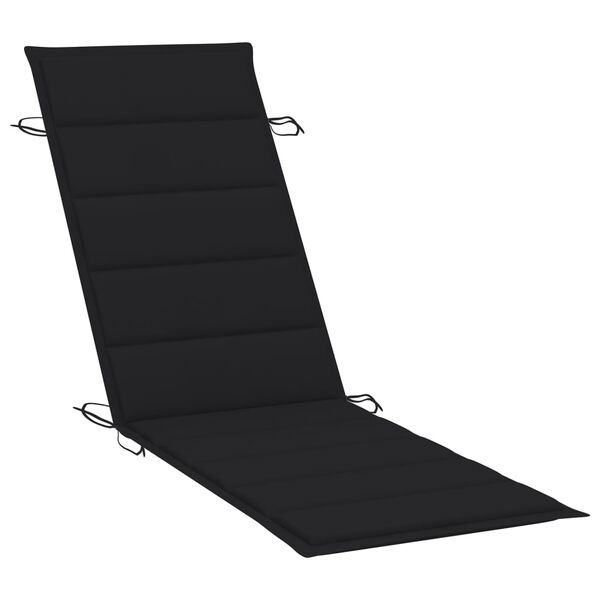 vidaXL Sun Loungers 2 pcs with Cushions Solid Wood Acacia