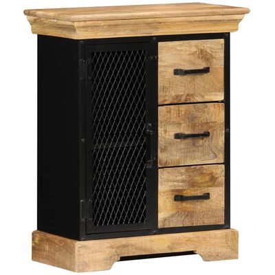 vidaXL Sideboard 60x30x75 cm Solid Mango Wood