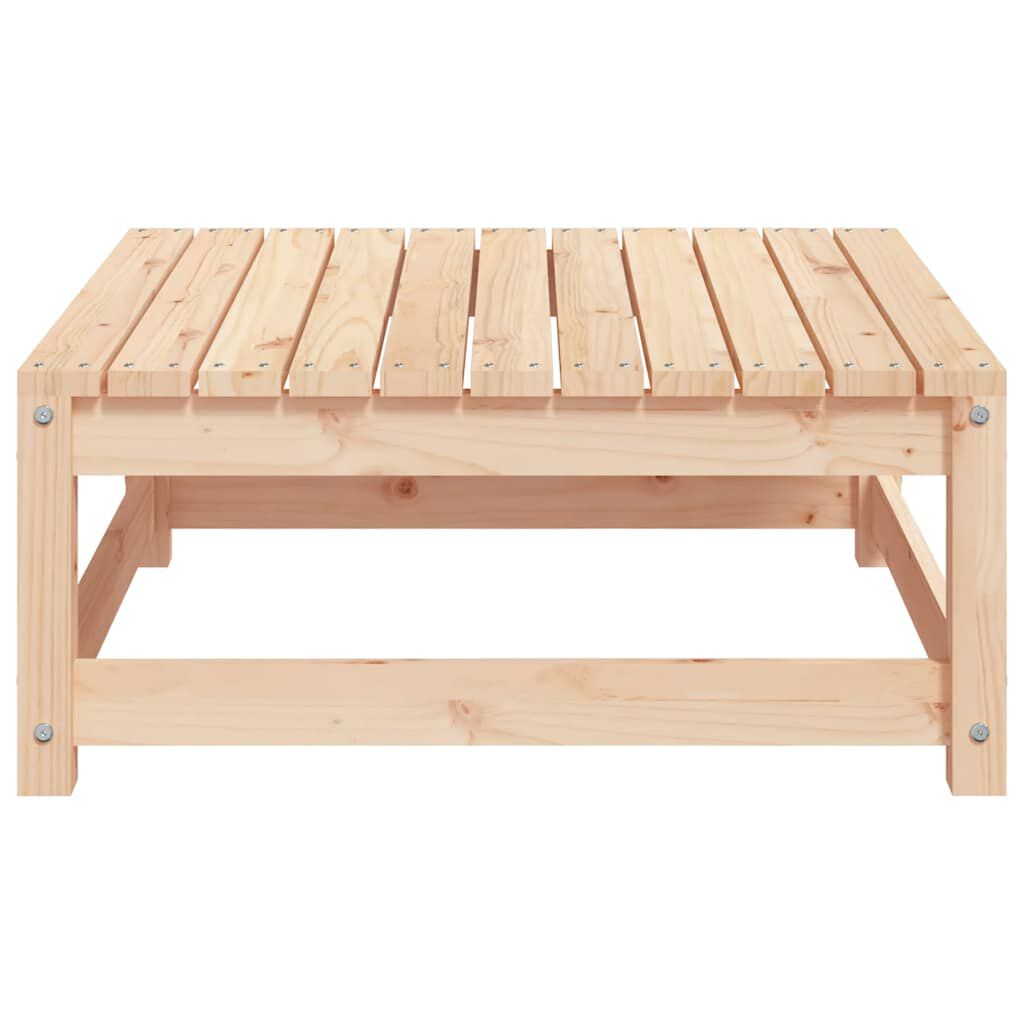 vidaXL Garden Footstool 70x70x30 cm Solid Wood Pine