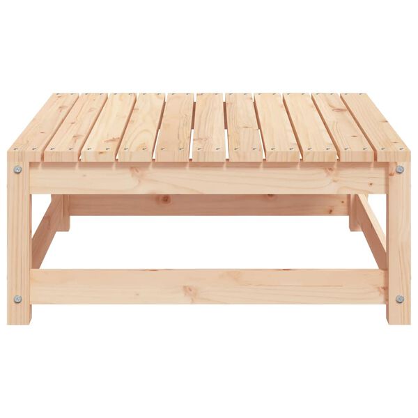 vidaXL Garden Footstool 70x70x30 cm Solid Wood Pine