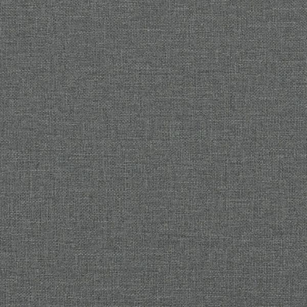 vidaXL 2-Seater Sofa Bed with Pillows and Footstool Dark Grey Velvet