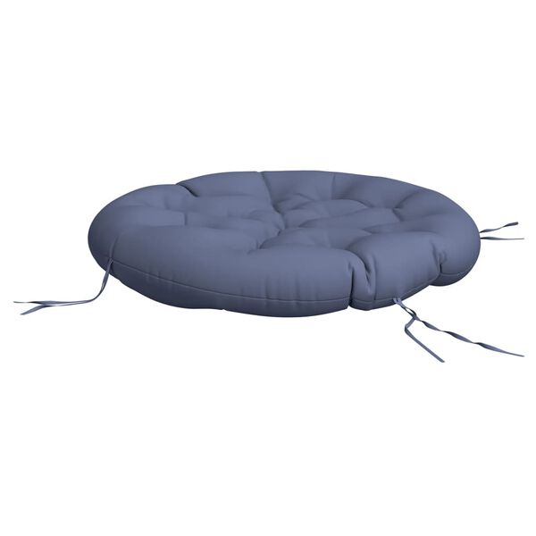vidaXL Round Cushion Navy Blue &Oslash; 100x11 cm Oxford Fabric