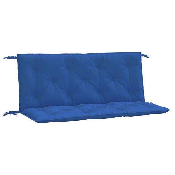 vidaXL Garden Bench Cushions 2pcs Blue 120x50x7cm Oxford Fabric