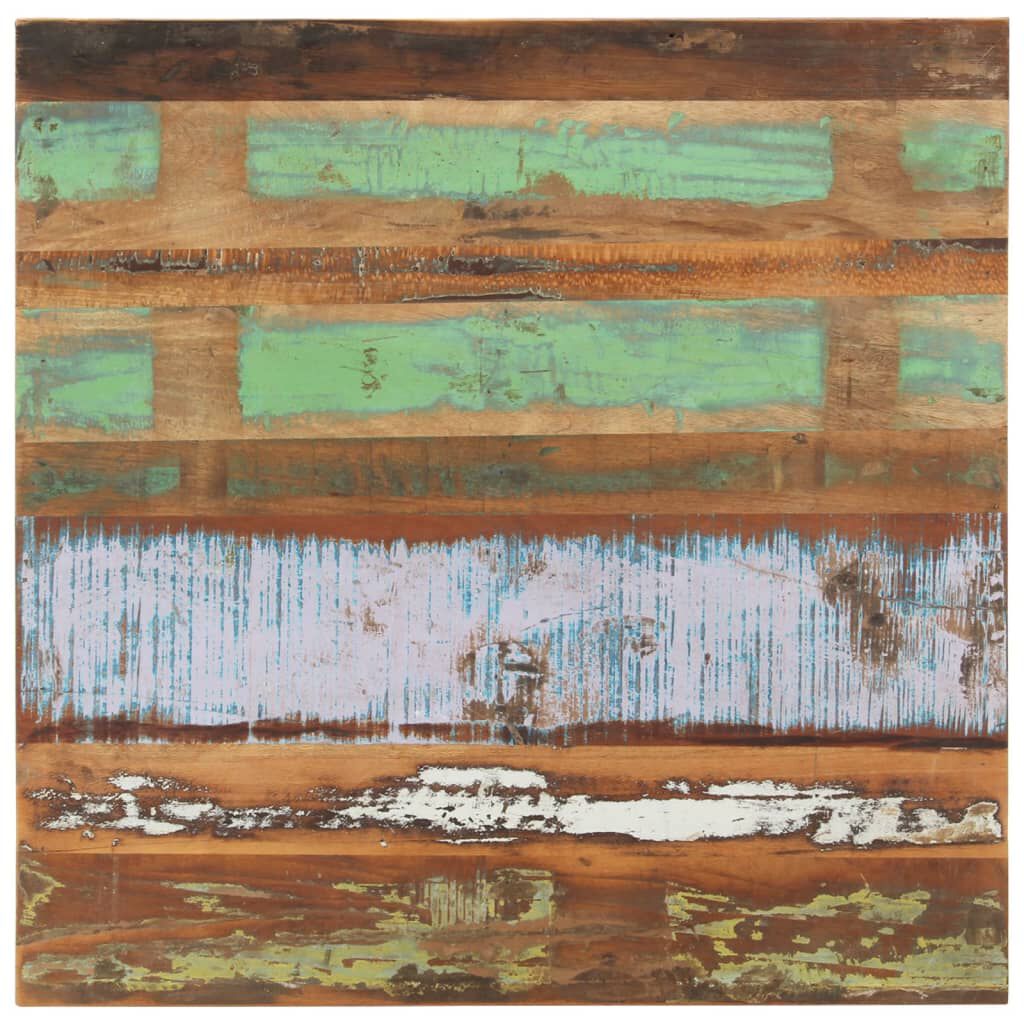 vidaXL Coffee Table 80x80x40 cm Solid Reclaimed Wood