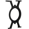 vidaXL Bench Legs 2 pcs O-Frame Cast Iron