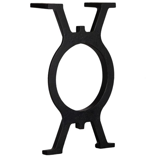vidaXL Bench Legs 2 pcs O-Frame Cast Iron
