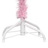 vidaXL Artificial Pre-lit Christmas Tree with Ball Set Pink 180 cm PVC