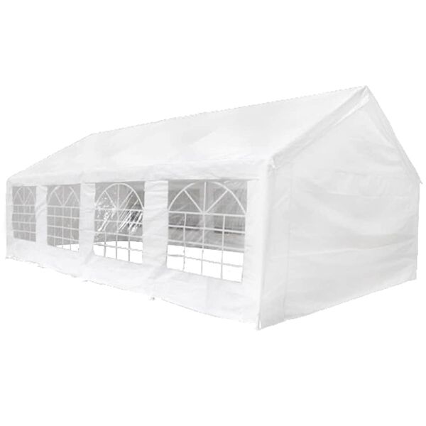 vidaXL Party Marquee White 8x4 m