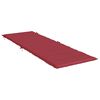 vidaXL Sun Lounger Cushion Wine Red 186x58x4cm Oxford Fabric