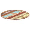 vidaXL Round Table Top 50 cm 15-16 mm Solid Reclaimed Wood
