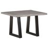 vidaXL Coffee Table with Live Edges 60x60x40 cm Solid Acacia Wood