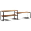 vidaXL TV Cabinet 180x30x50 cm Solid Acacia Wood