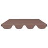 vidaXL Replacement Canopy for Garden Swing Brown 150/130x105/70 cm