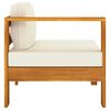vidaXL 6 Piece Garden Lounge Set with Cushions 100x60 cm Acacia Wood