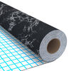 vidaXL Self-adhesive Furniture Film Black Stone 500x90 cm PVC