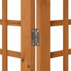vidaXL 3-Panel Room Divider/Trellis Solid Fir Wood 121x180.5 cm
