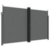 vidaXL Retractable Side Awning Anthracite 200x1000 cm