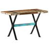 vidaXL Dining Table 120x60x76 cm Solid Reclaimed Wood