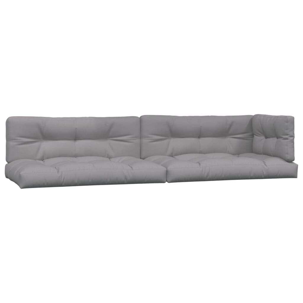 vidaXL 4 Piece Garden Pallet Sofa Set with Cushions Solid Wood Acacia