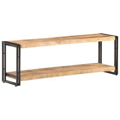 vidaXL TV Cabinet 120x30x40 cm Rough Mango Wood