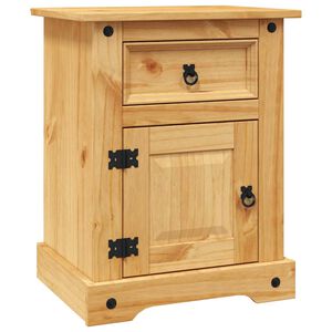 vidaXL Bedside Cabinet Mexican Pine Corona Range 53x39x66 cm