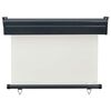 vidaXL Balcony Side Awning 105x250 cm Cream