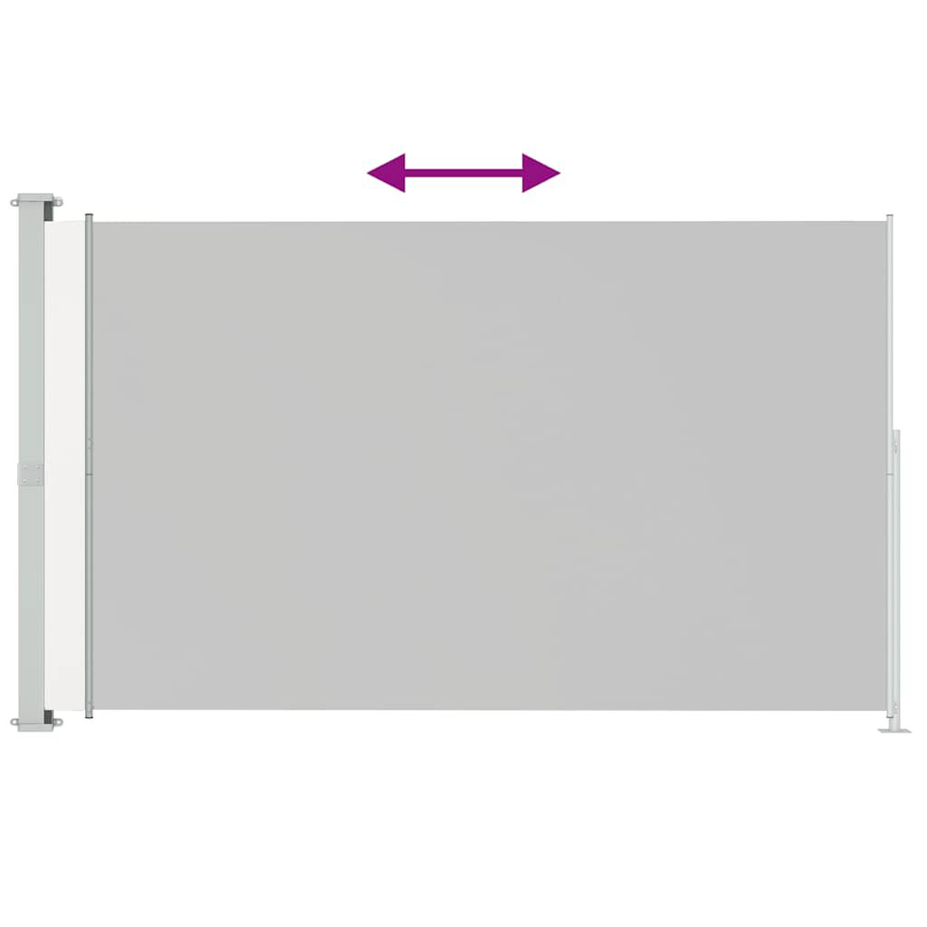 vidaXL Patio Retractable Side Awning 220x300 cm Cream